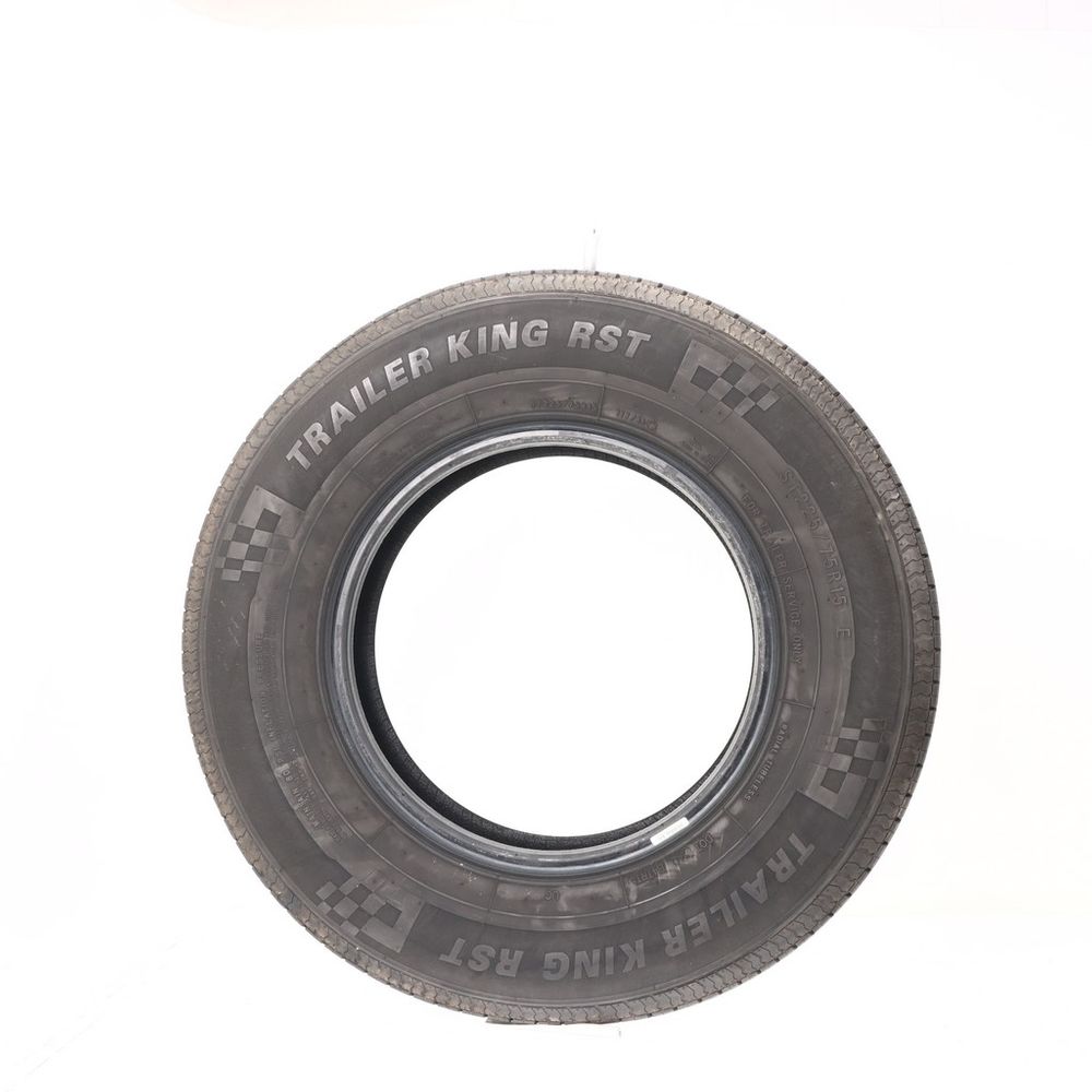 Set of (2) Used ST 225/75R15 Trailer King RST 117/112M E - 6.5-7/32 - Image 6