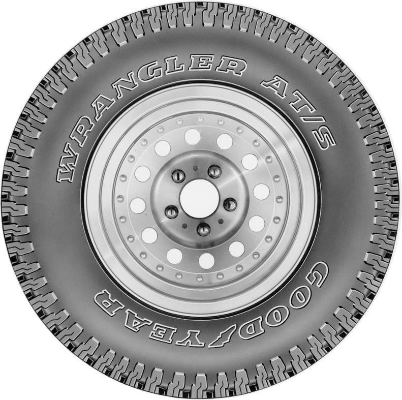 Set of (2) New 265/70R17 Goodyear Wrangler AT/S 113S - Image 2