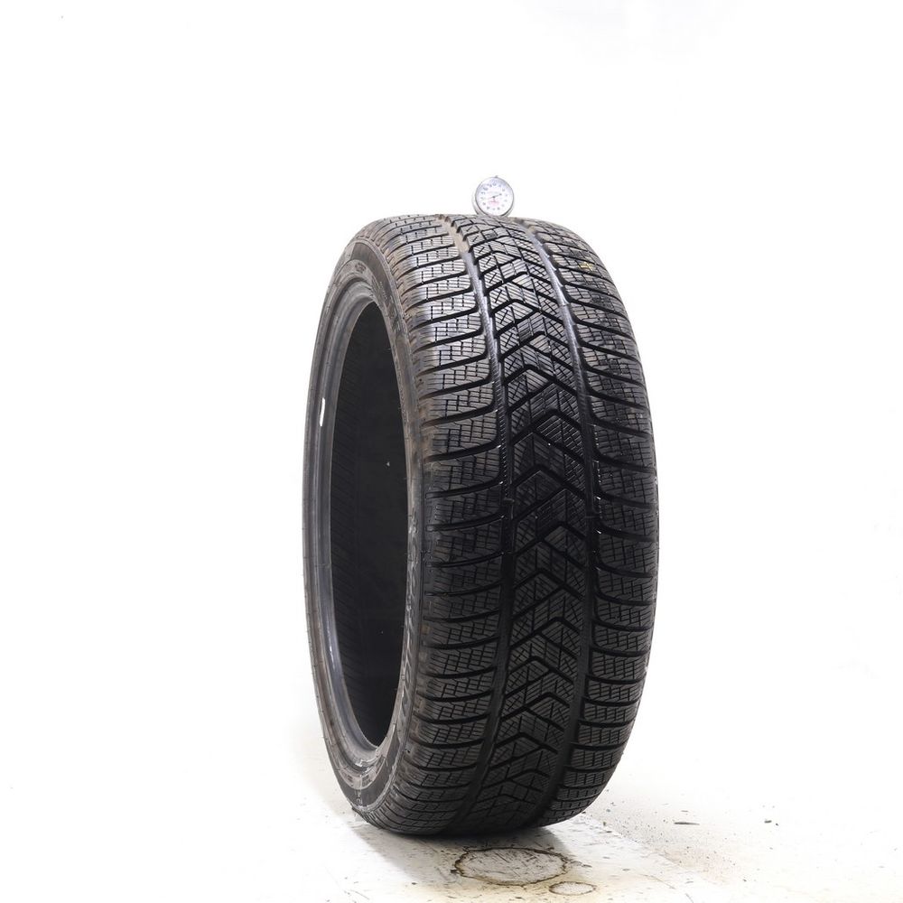 Set of (2) Used 255/40R21 Pirelli Scorpion Winter 102V - 9-9.5/32 - Image 4