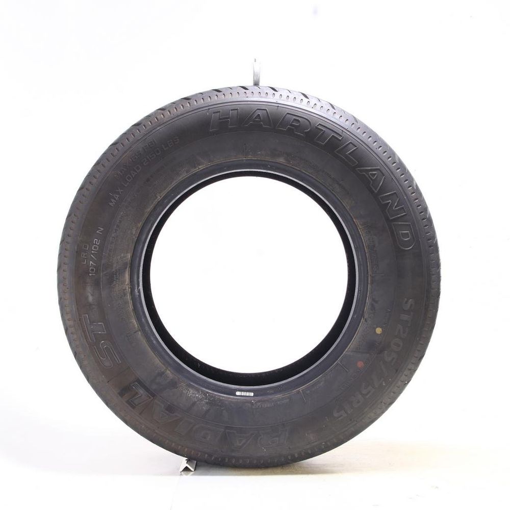 Set of (2) Used ST 205/75R15 Hartland Radial ST 107/102N D - 5.5-6/32 - Image 3