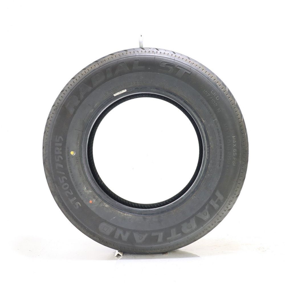 Set of (2) Used ST 205/75R15 Hartland Radial ST 107/102N D - 5.5-6/32 - Image 6