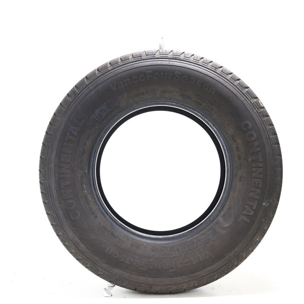 Set of (2) Used LT 215/85R16 Continental VancoFourSeason 115/112Q E - 5-6.5/32 - Image 6