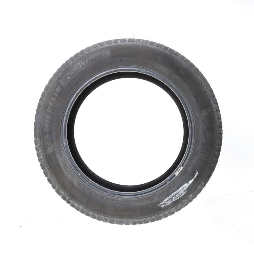 Set of (2) Used 255/55R19 Michelin CrossClimate 2 111V - 7-8/32 - Image 3