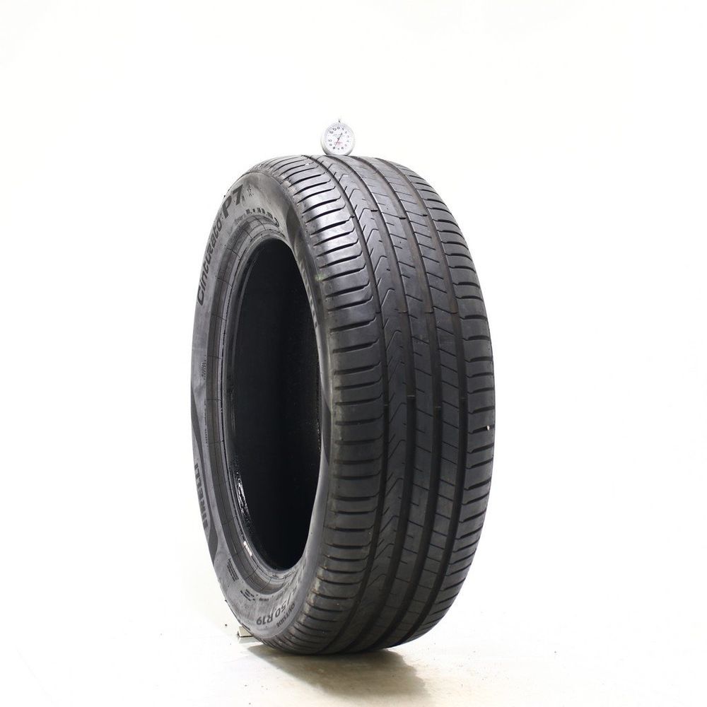 Set of (2) Used 245/50R19 Pirelli Cinturato P7 P7C2 105W - 6.5-8/32 - Image 1
