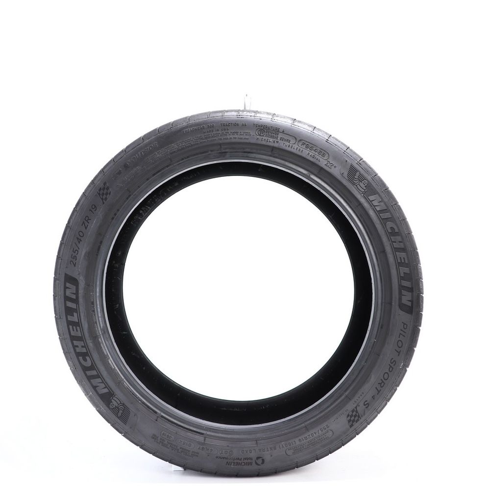 Set of (2) Used 255/40ZR19 Michelin Pilot Sport 4 S 100Y - 7-8/32 - Image 3