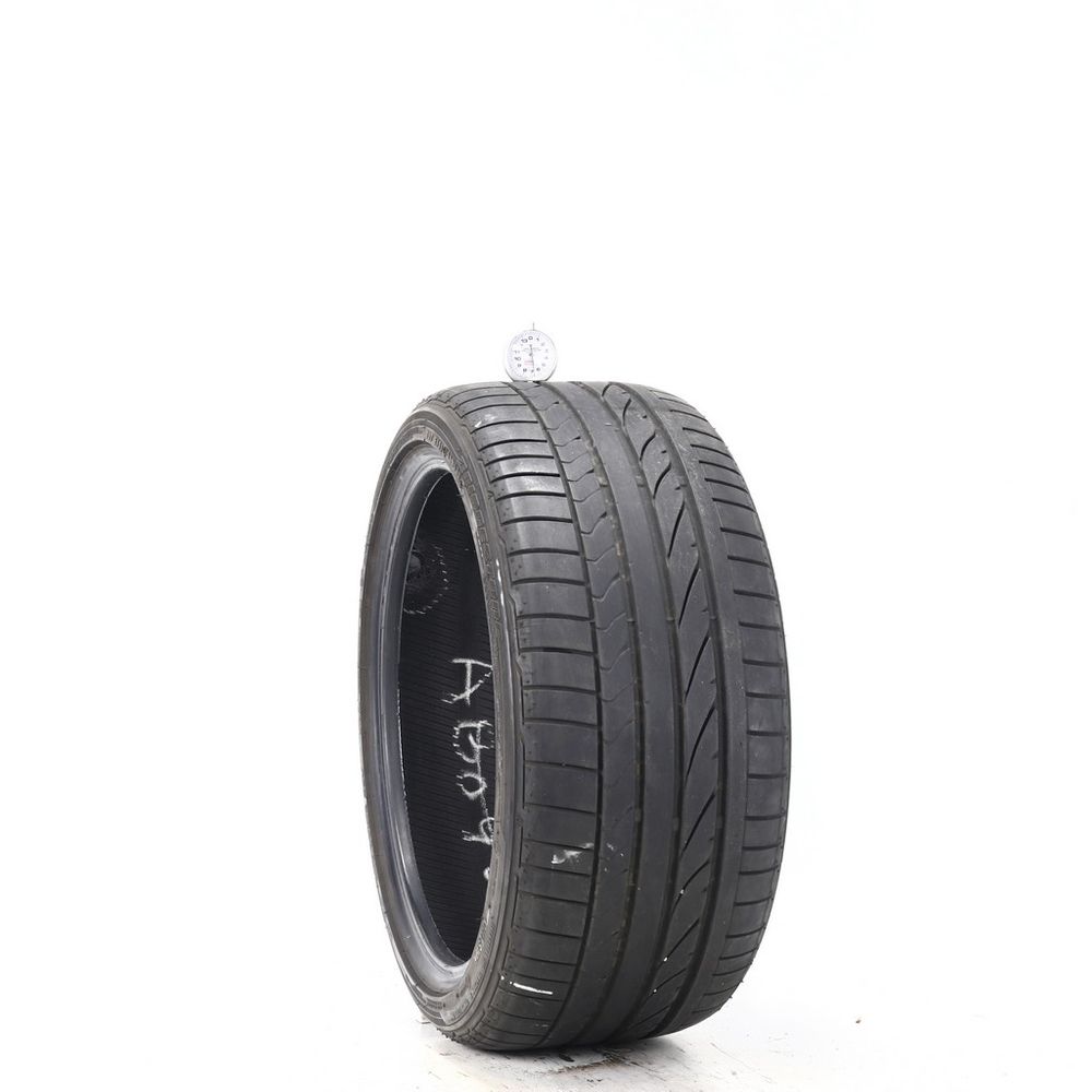Set of (2) Used 245/35R18 Bridgestone Potenza RE050A RFT 88Y - 6.5/32 - Image 1