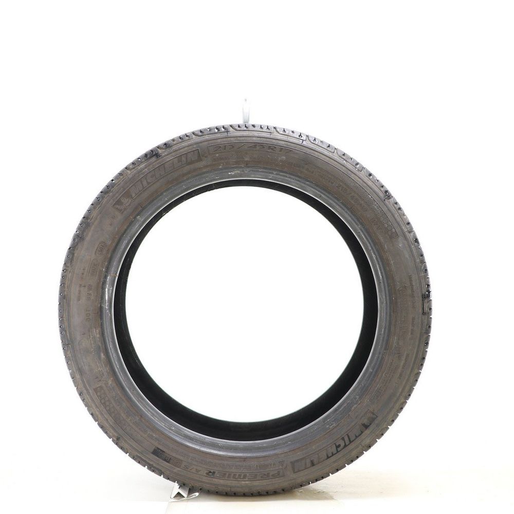 Set of (2) Used 215/45R17 Michelin Premier AS 87V - 6.5/32 - Image 3
