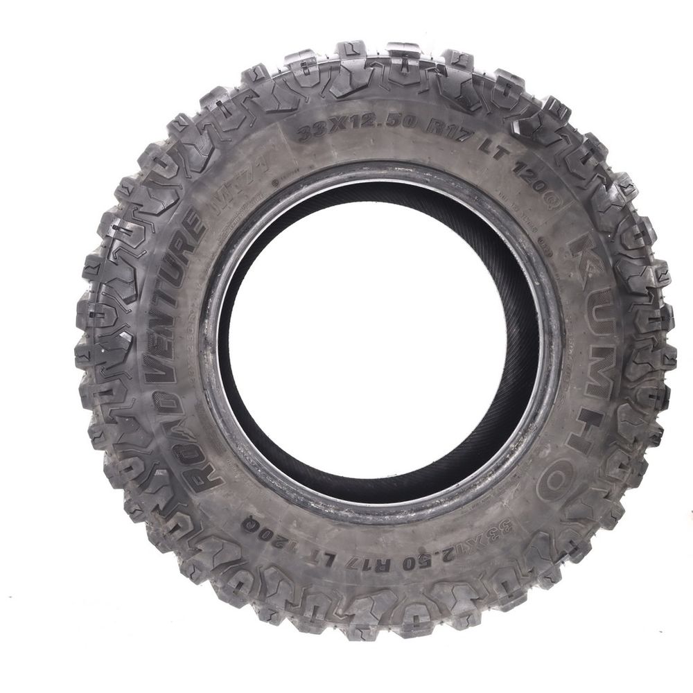 Used LT 33X12.5R17 Kumho Road Venture MT71 120Q E - 8/32 - Image 3