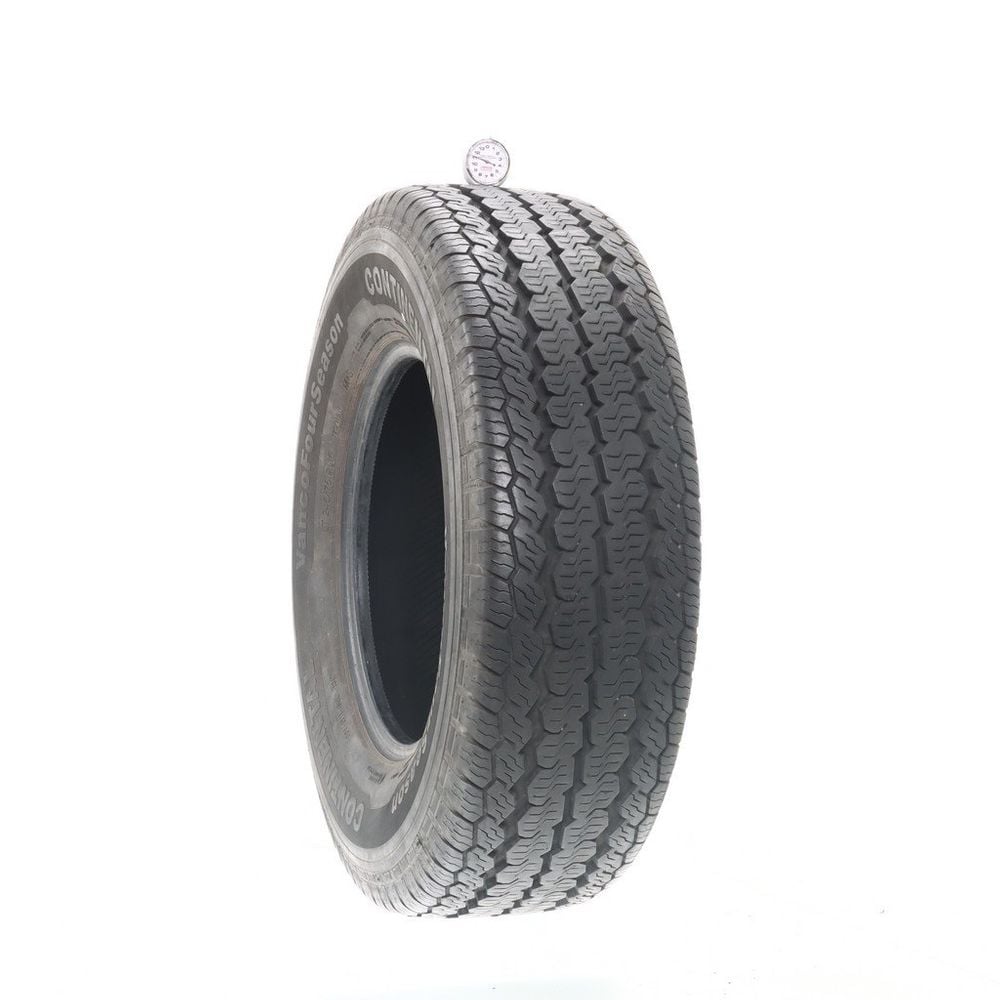 Set of (2) Used LT 245/75R16 Continental VancoFourSeason 120/116N E - 11-11.5/32 - Image 1