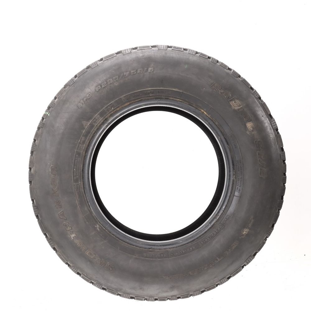 Used 235/75R15 Pacemark Snowtrakker Radial ST/2 Studded 1N/A - 10.5/32 - Image 4