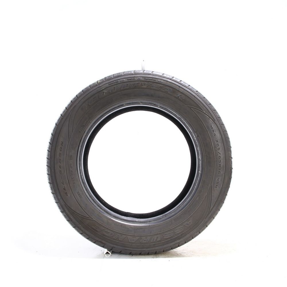 Set of (2) Used 205/65R16 Goodyear Assurance All-Season 95H - 6.5-7.5/32 - Image 3