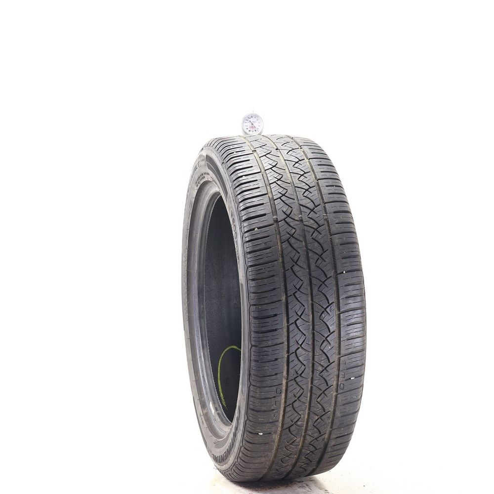 Set of (2) Used 225/55R19 Continental TrueContact Tour 99H - 5.5/32 - Image 1