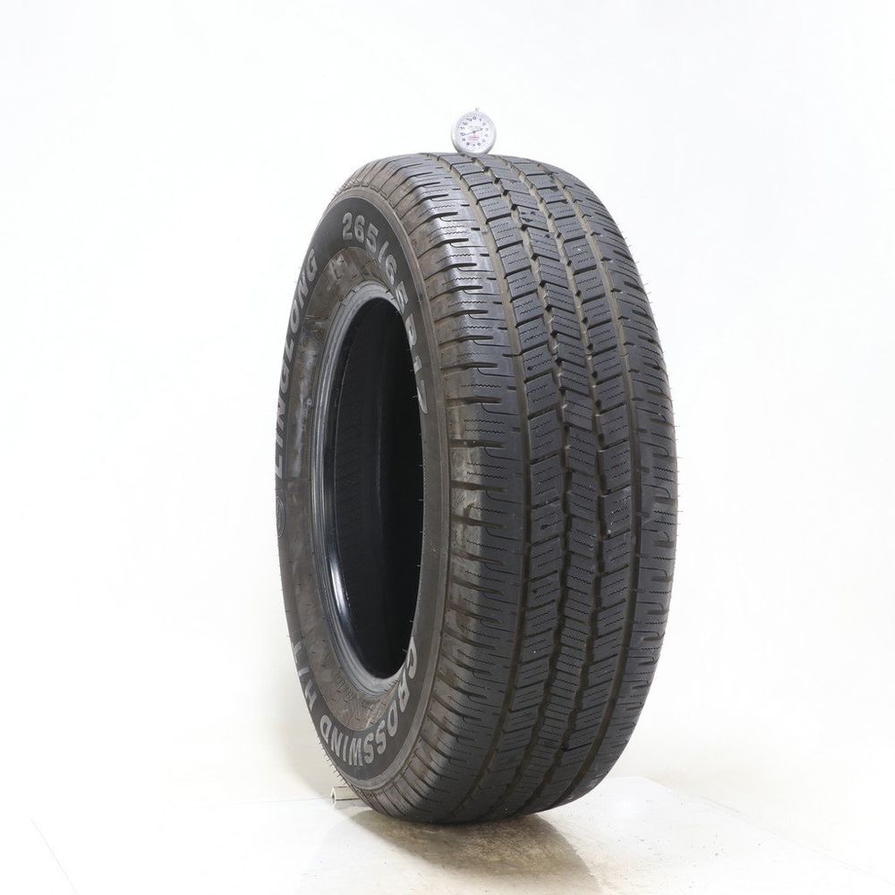 Set of (2) Used 265/65R17 Linglong Crosswind H/T 112T - 9.5/32 - Image 1