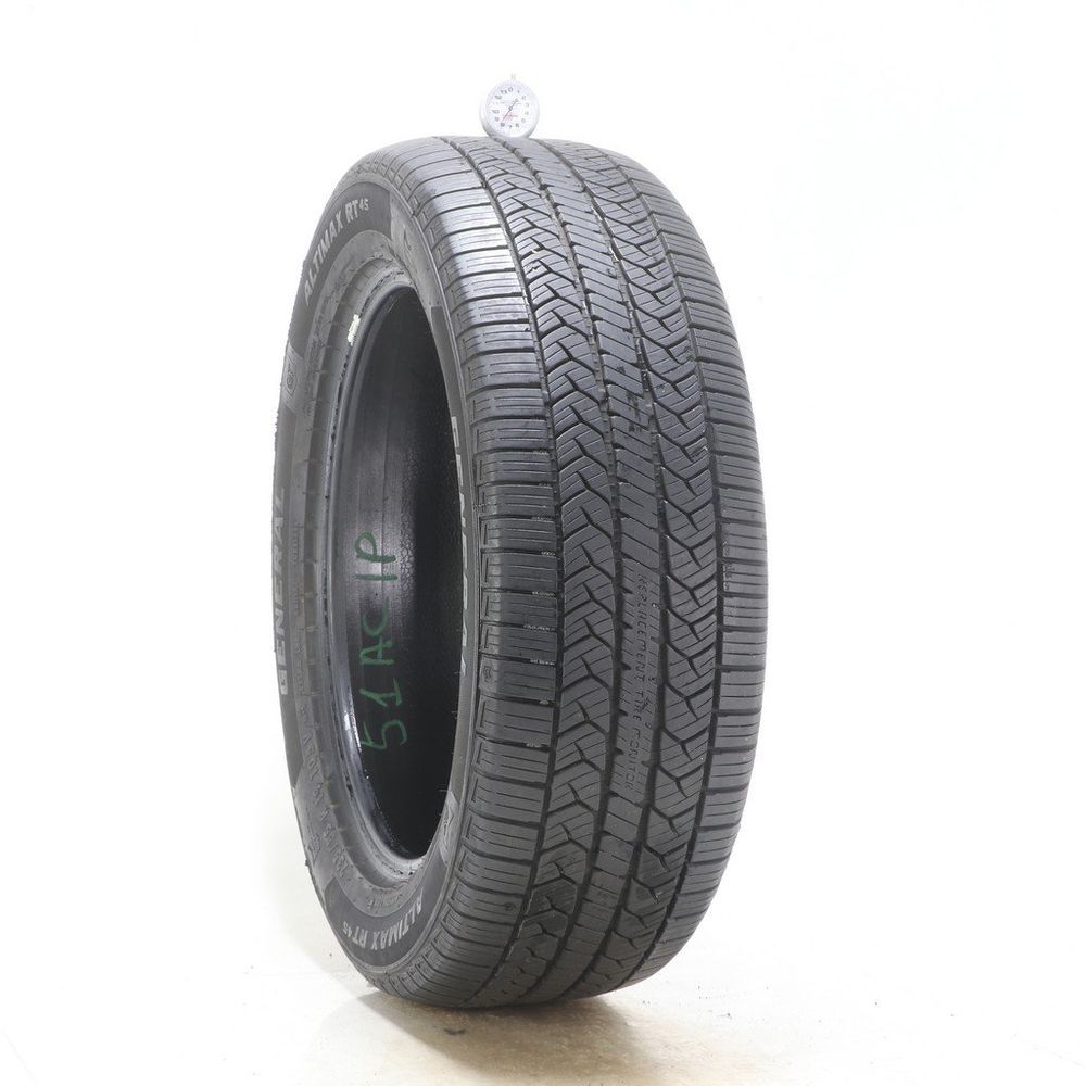 Set of (4) Used 235/55R19 General Altimax RT45 105V - 8-8.5/32 - Image 1