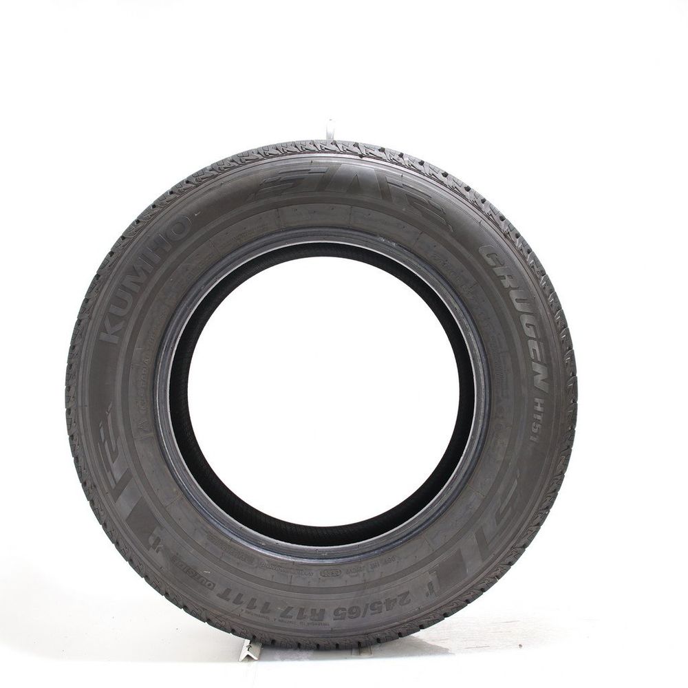 Set of (2) Used 245/65R17 Kumho Crugen HT51 111T - 10/32 - Image 3