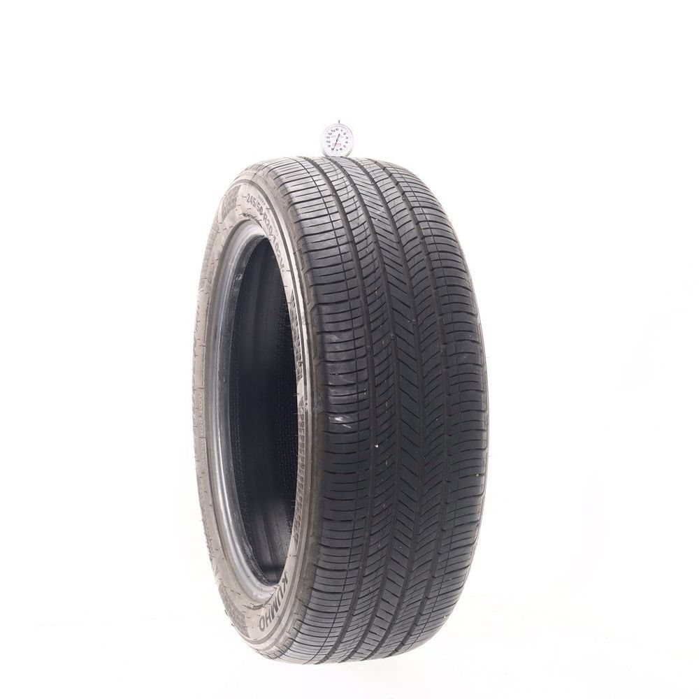 Set of (2) Used 245/50R20 Kumho Crugen HP71 102V - 7.5-8.5/32 - Image 1