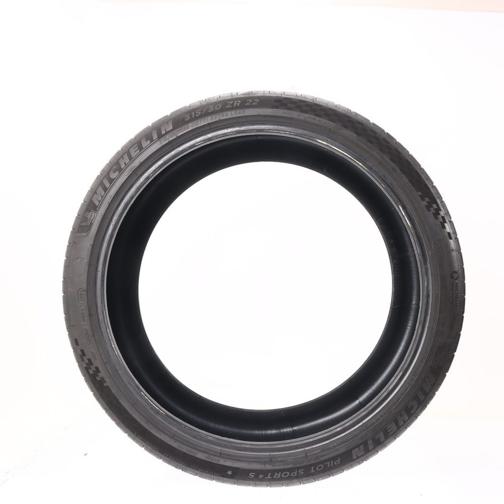 Set of (2) Used 315/30ZR22 Michelin Pilot Sport 4 S 107Y - 5-6.5/32 - Image 6