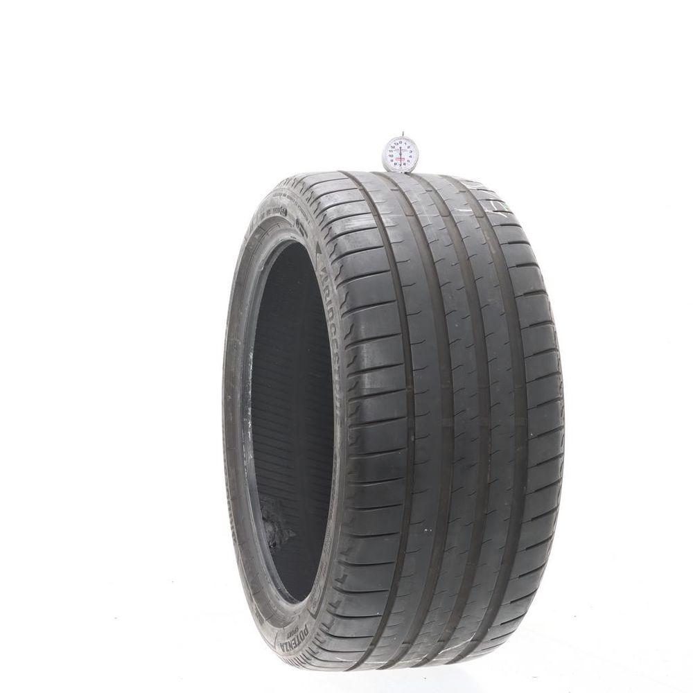 Set of (2) Used 275/35ZR19 Bridgestone Potenza Sport 100Y - 6.5-7/32 - Image 1