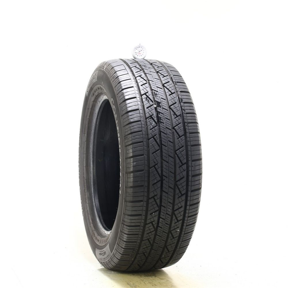 Set of (2) Used 255/55R18 Continental CrossContact LX25 109H - 9/32 - Image 1