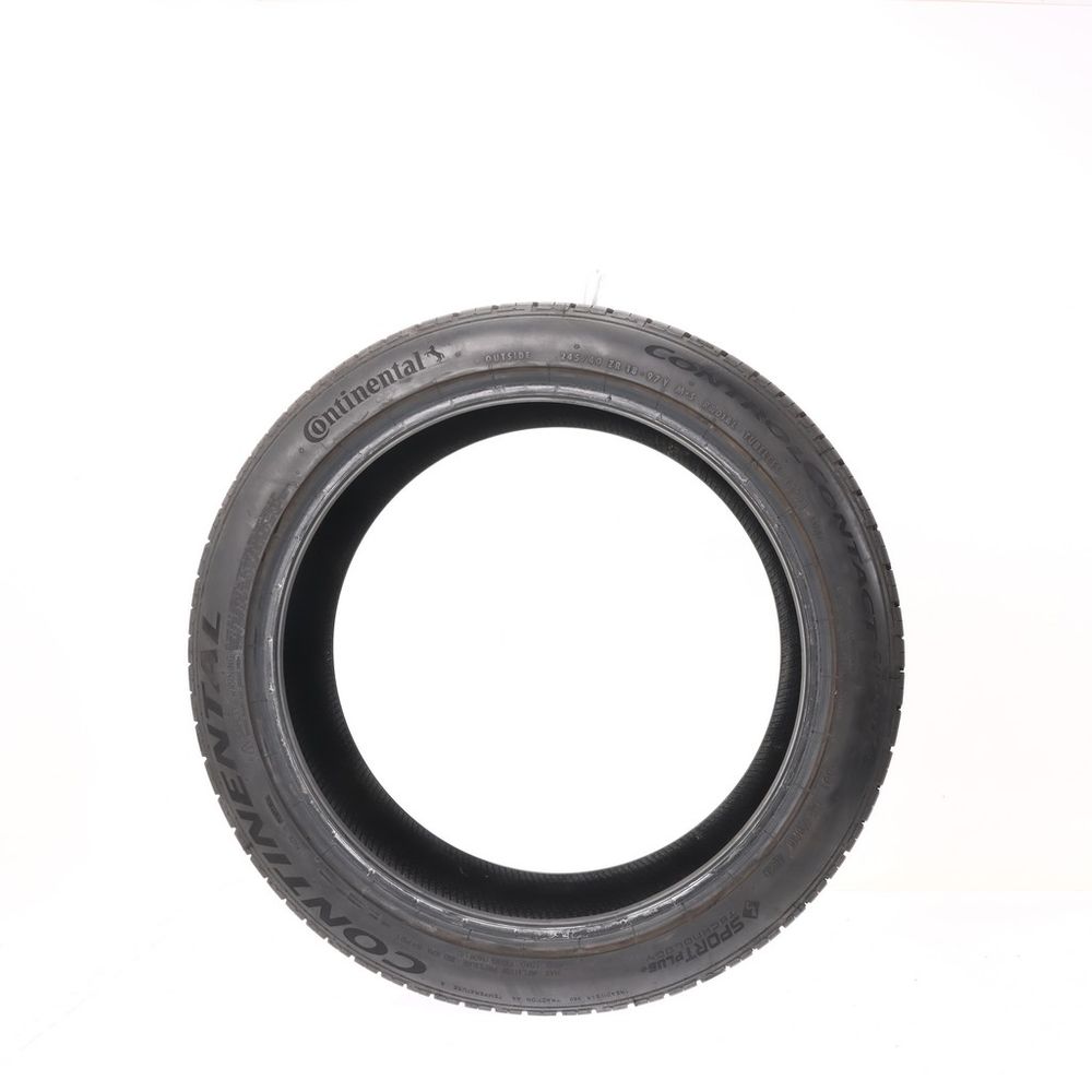 Set of (2) Used 245/40ZR18 Continental ControlContact Sport SRS Plus 97Y - 9.5/32 - Image 3