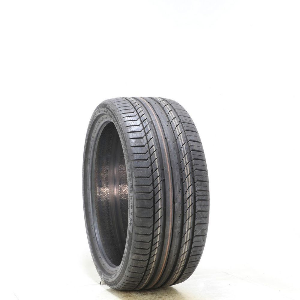 Set of (4) New 245/35R19 Continental ContiSportContact 5 SSR MOE 93Y - 9.5/32 - Image 1