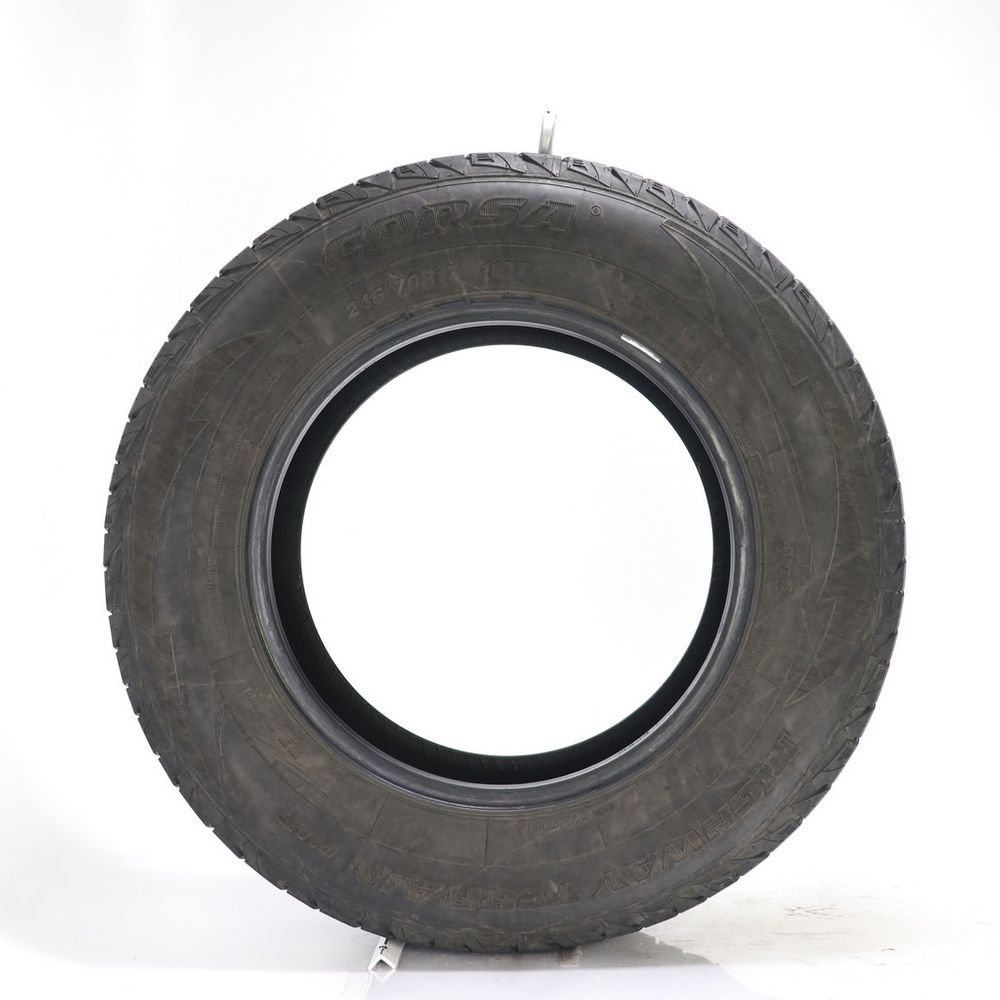 Set of (2) Used 245/70R17 Corsa Highway Terrain Plus 110T - 9-10.5/32 - Image 3