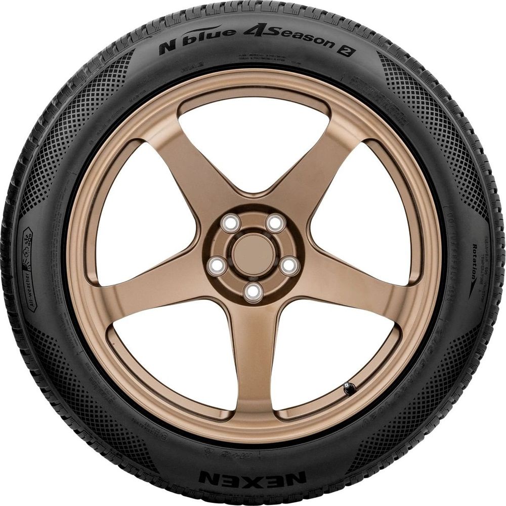 Set of (2) New 235/60R18 Nexen N'Blue 4Season 107V - Image 2