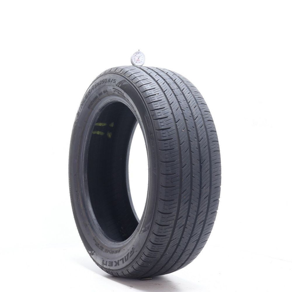 Set of (2) Used 225/55R18 Falken Sincera SN250 A/S 98T - 8-9/32 - Image 1