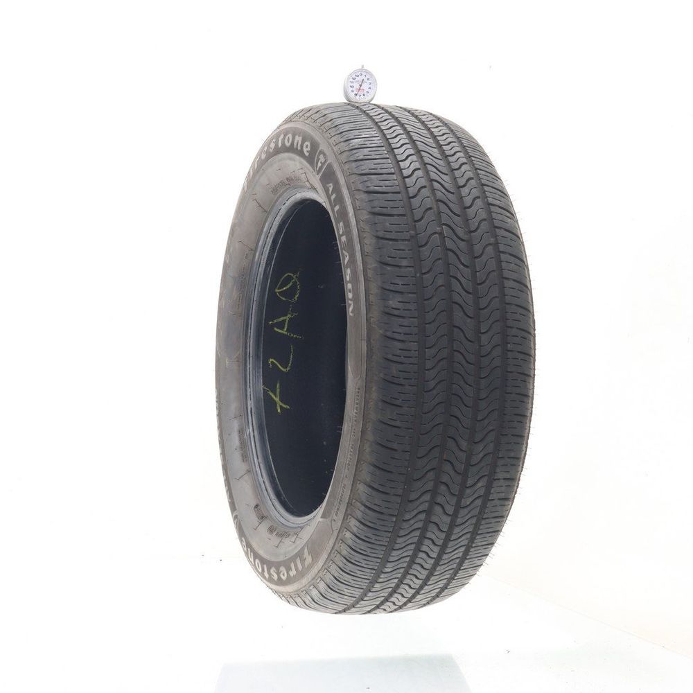Set of (2) Used 245/60R18 Firestone All Season (Firestone) 105H - 8/32 - Image 1