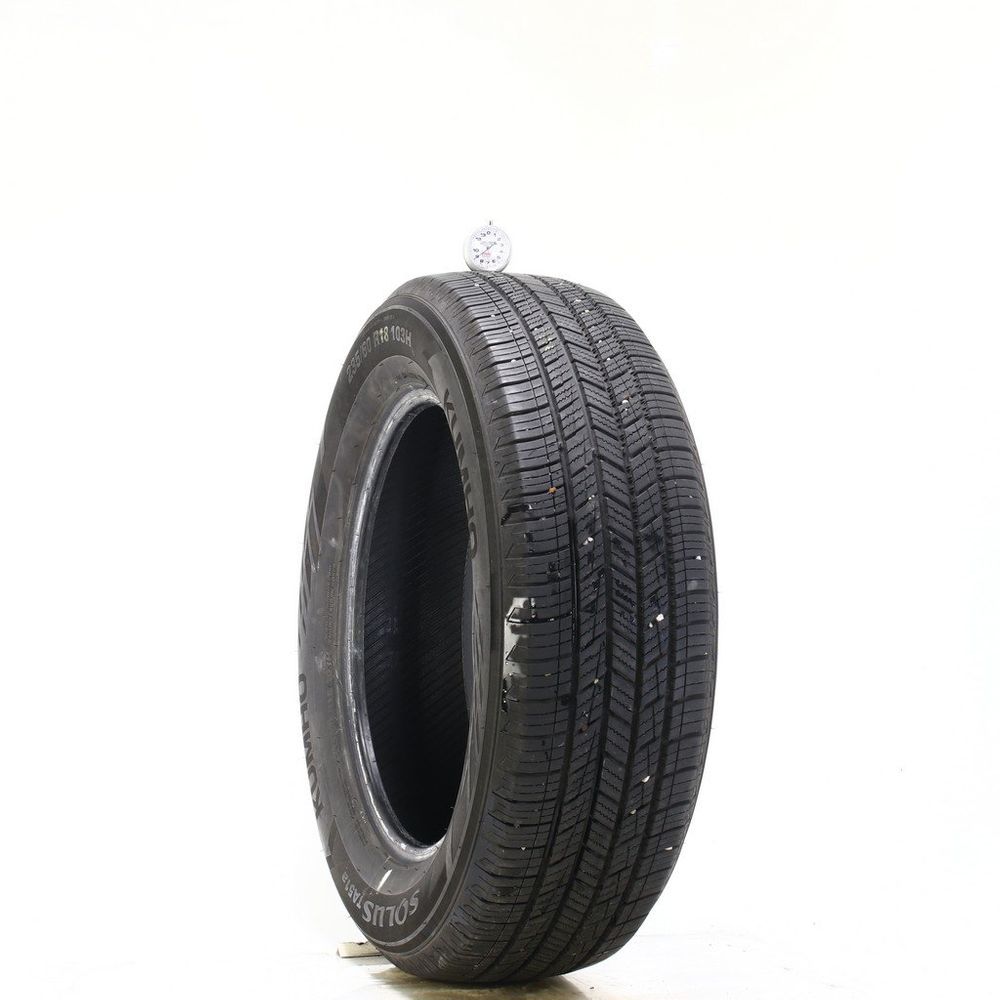 Set of (2) Used 235/60R18 Kumho Solus TA51a 103H - 8.5-9/32 - Image 4