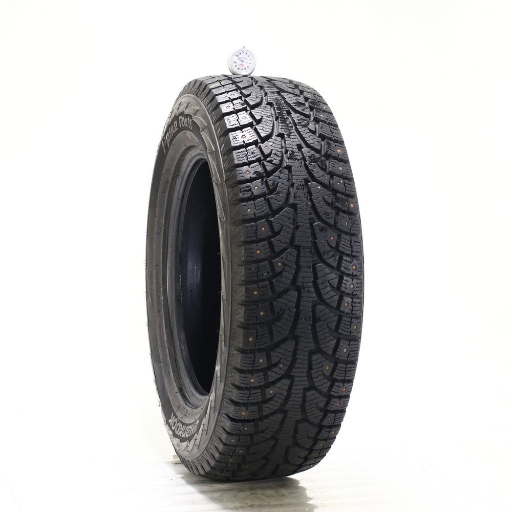 Set of (2) Used 245/65R17 Hankook iPike RW11 Studded 107T - 11/32 - Image 1