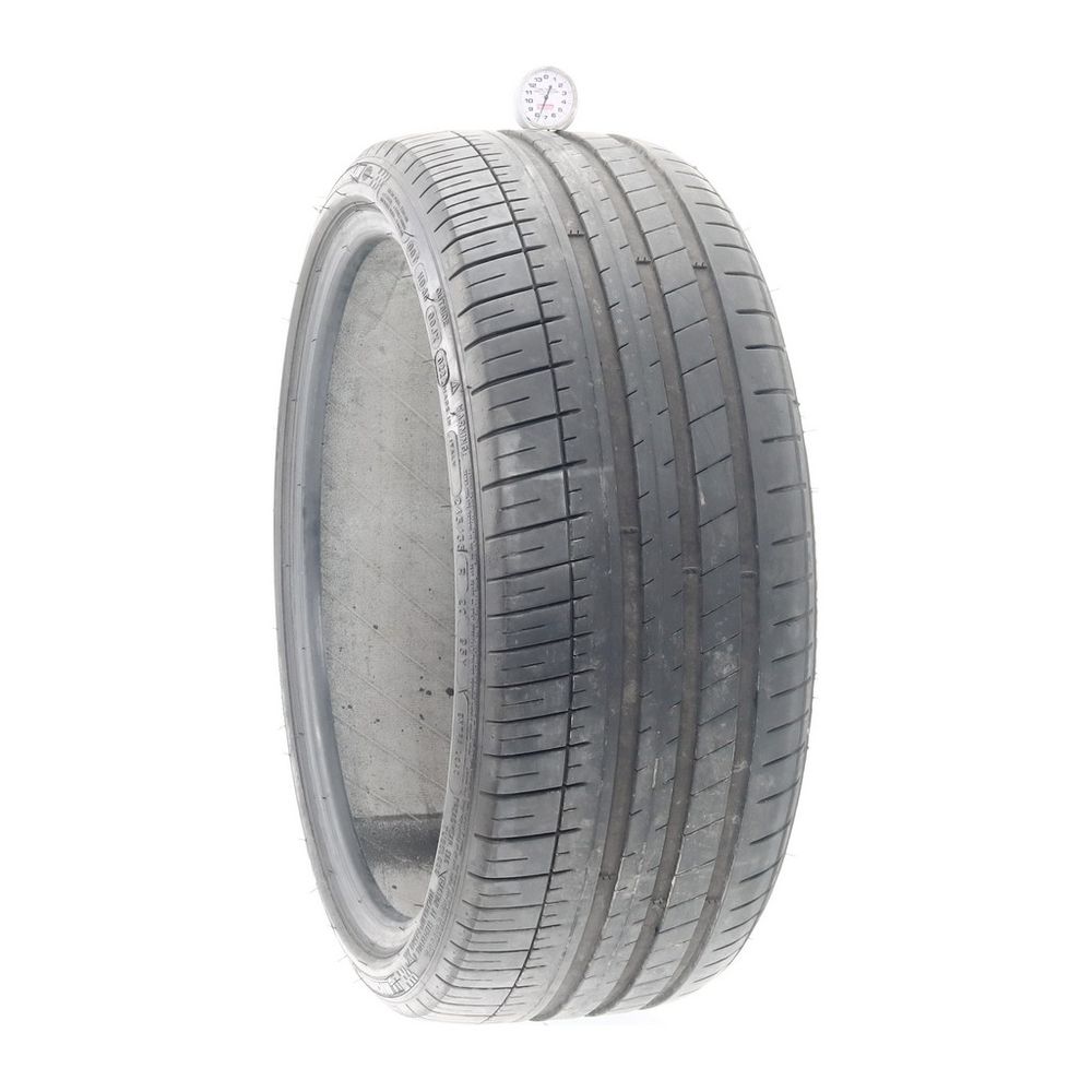 Set of (2) Used 245/35R20 Michelin Pilot Sport 3 ZP MOE 95Y - 7-7.5/32 - Image 4