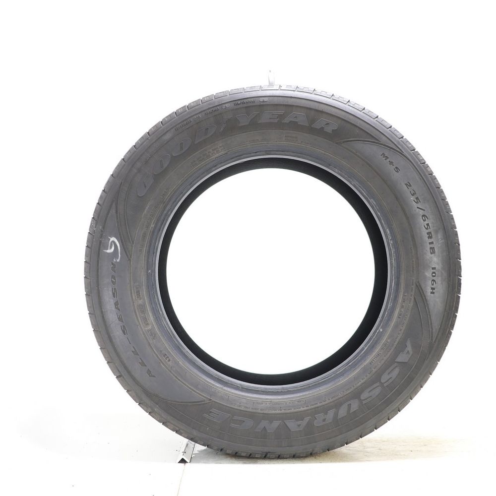 Set of (4) Used 235/65R18 Goodyear Assurance All-Season 106H - 5.5-6.5/32 - Image 3