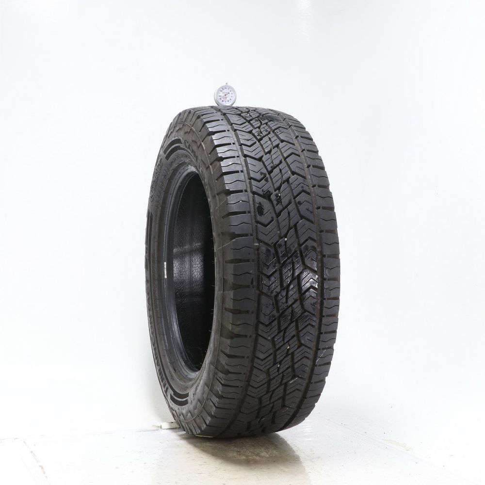 Set of (2) Used 265/60R18 Continental TerrainContact AT 110T - 9-10/32 - Image 1