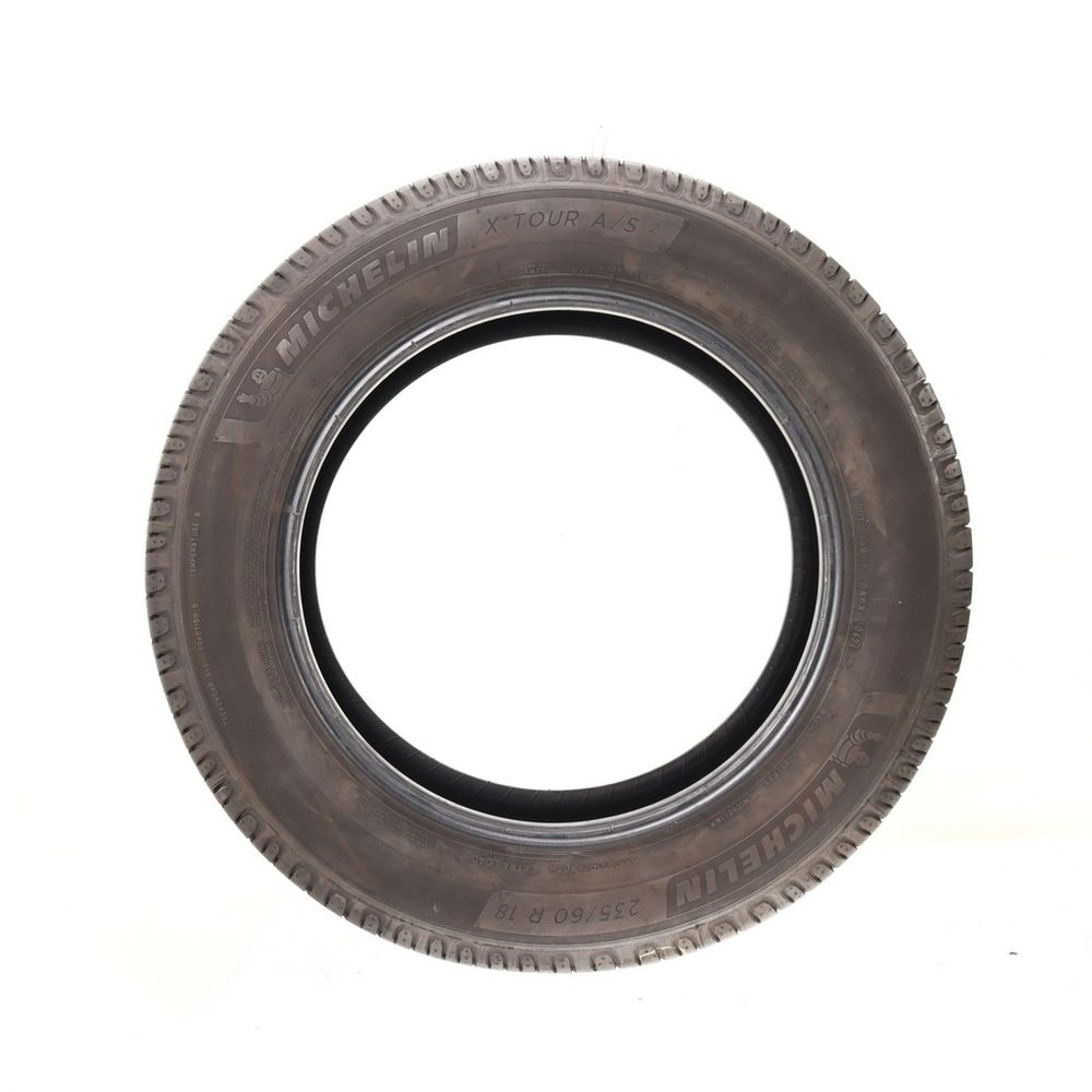 Set of (2) Used 235/60R18 Michelin X Tour A/S 2 107H - 9/32 - Image 3