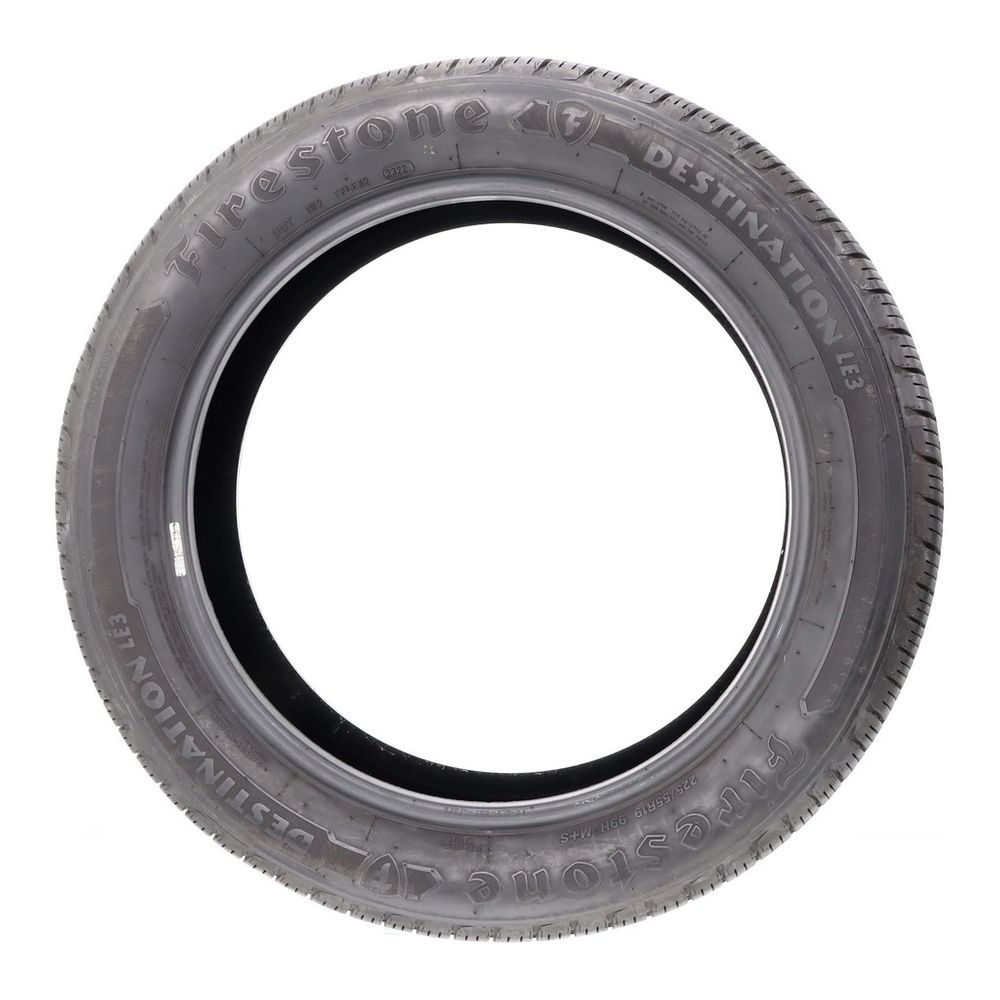 Set of (2) Used 225/55R19 Firestone Destination LE3 99H - 9.5-10/32 - Image 3