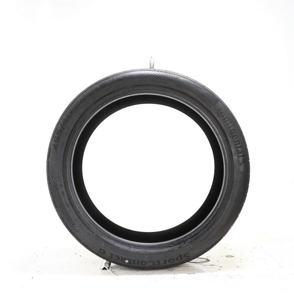 Set of (2) Used 255/40ZR20 Continental SportContact 6 MO1 101Y - 6.5-7.5/32 - Image 6