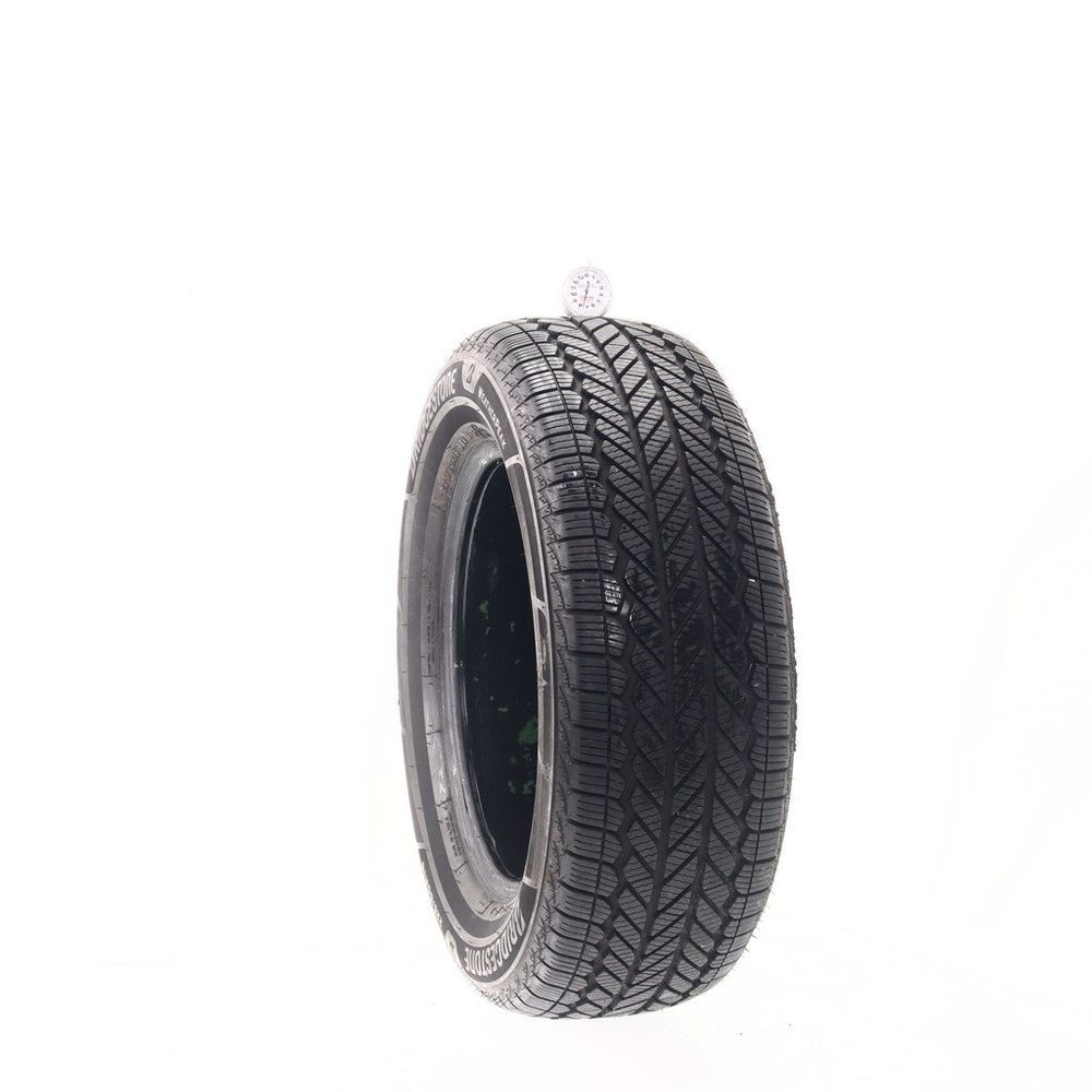 Set of (2) Used 225/60R16 Bridgestone WeatherPeak 98V - 7.5-8.5/32 - Image 1