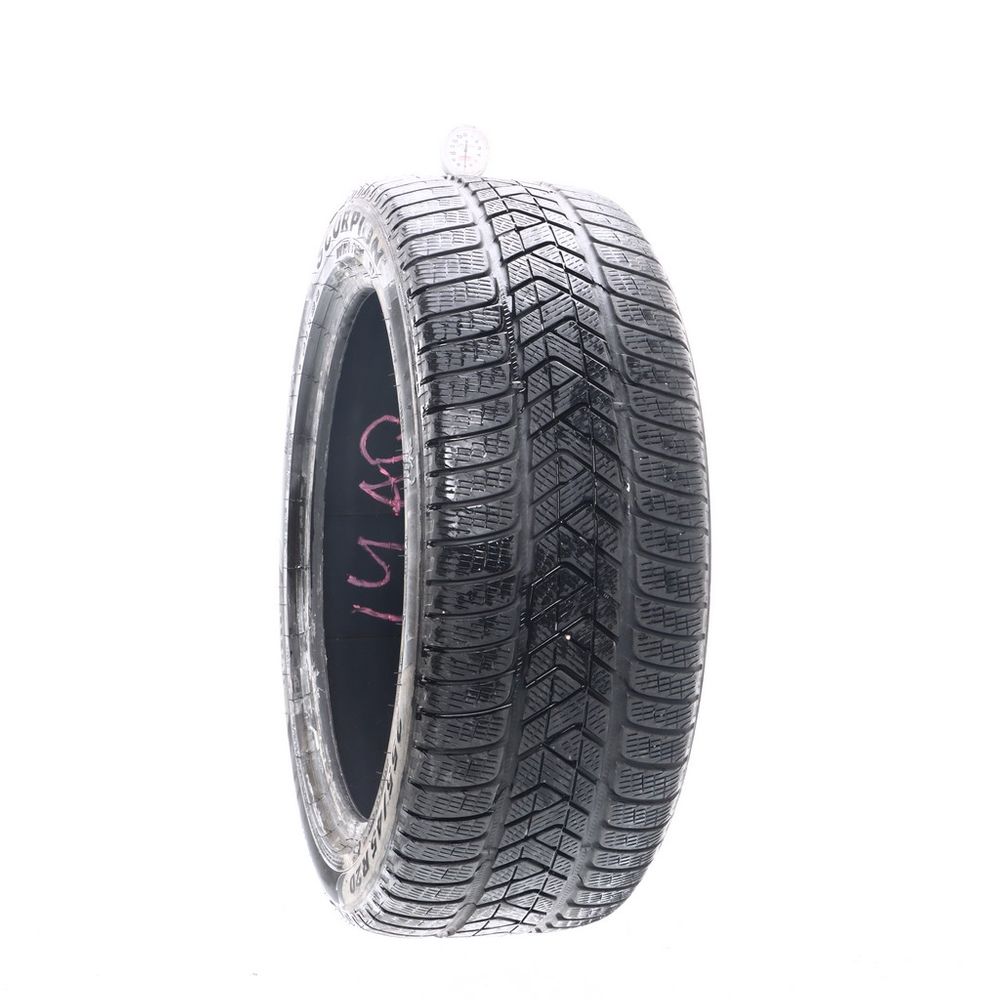 Set of (2) Used 255/45R20 Pirelli Scorpion Winter ALP 105V - 7/32 - Image 1
