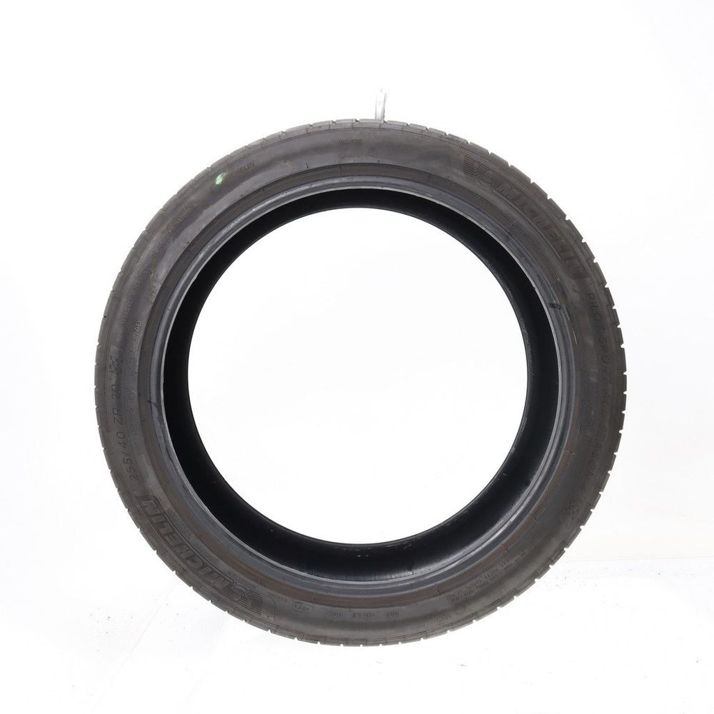 Set of (2) Used 255/40ZR20 Michelin Pilot Sport All Season 4 101Y - 7-8/32 - Image 3