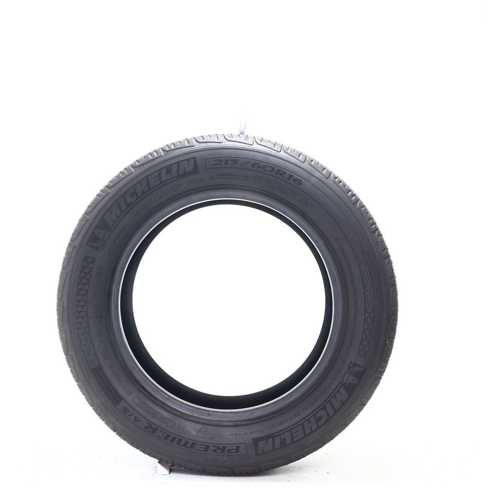 Set of (2) Used 215/60R16 Michelin Premier AS 95V - 5.5-6/32 - Image 3