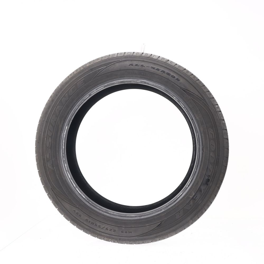 Set of (2) Used 225/55R19 Goodyear Assurance All-Season 99V - 5-5.5/32 - Image 6
