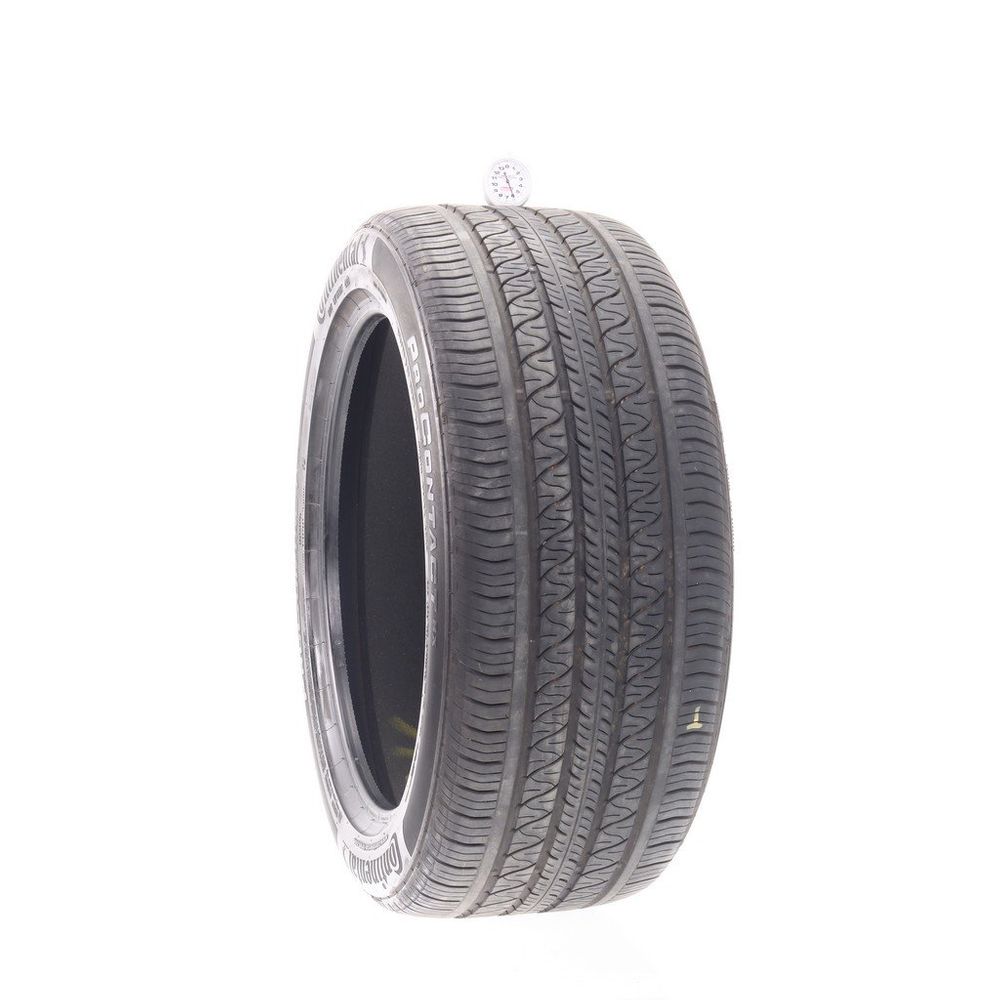 Set of (2) Used 255/45R19 Continental ProContact RX ContiSilent TO 104W - 6-7/32 - Image 1