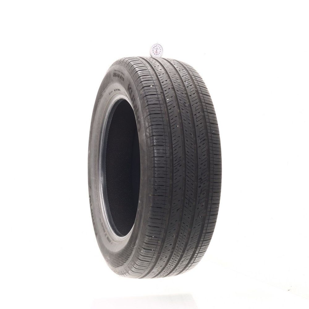 Set of (2) Used 255/60R19 Kumho Crugen HP71 EV K-Silent 113V - 7-7.5/32 - Image 1
