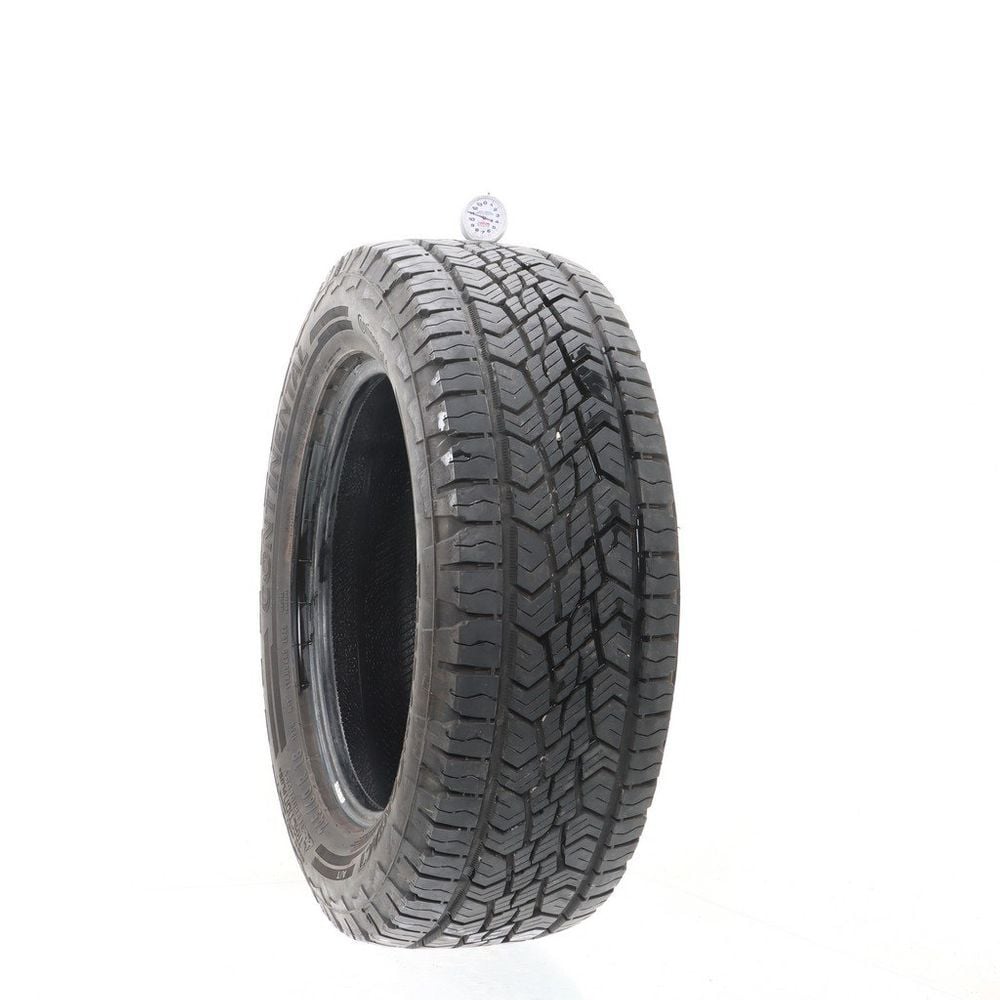 Set of (4) Used 245/60R18 Continental TerrainContact AT 105H - 11-11.5/32 - Image 1