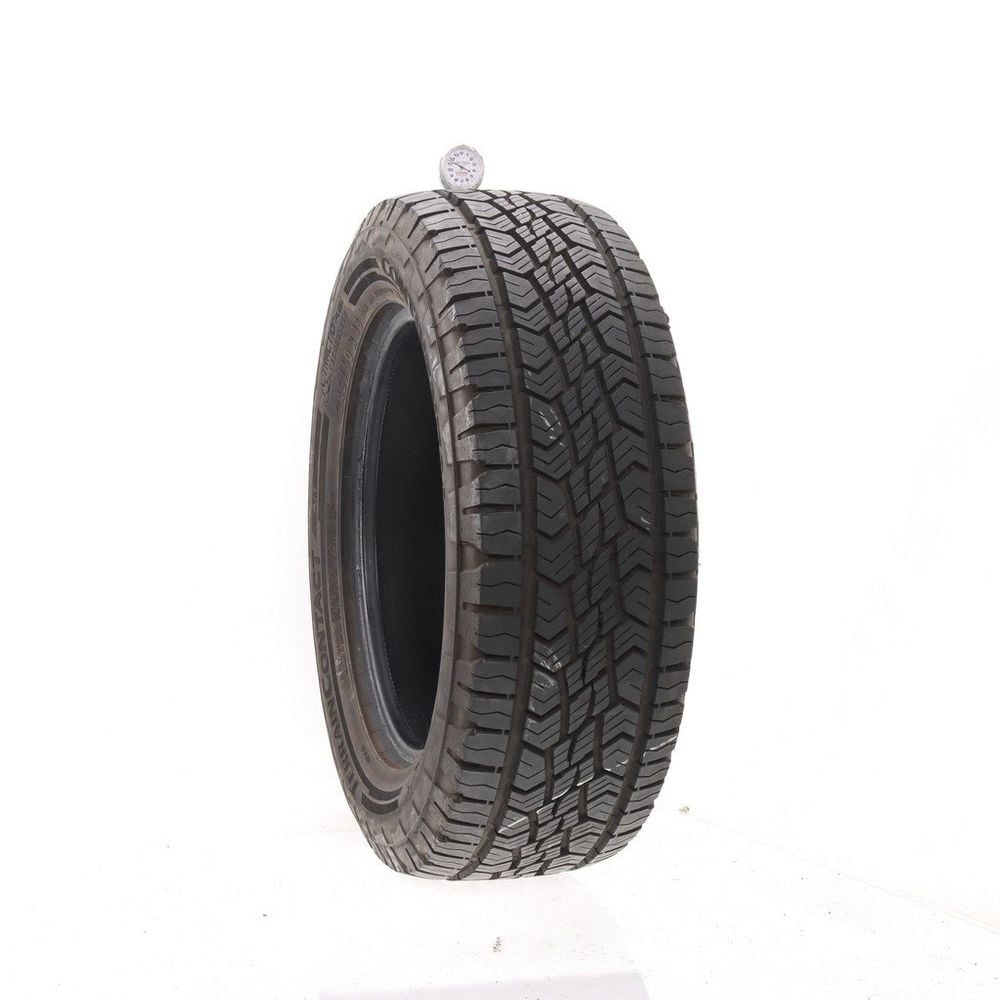Set of (4) Used 245/60R18 Continental TerrainContact AT 105H - 11-11.5/32 - Image 4