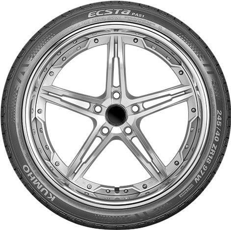 Set of (2) New P 245/50R19 Kumho Ecsta PA51 105W - Image 2
