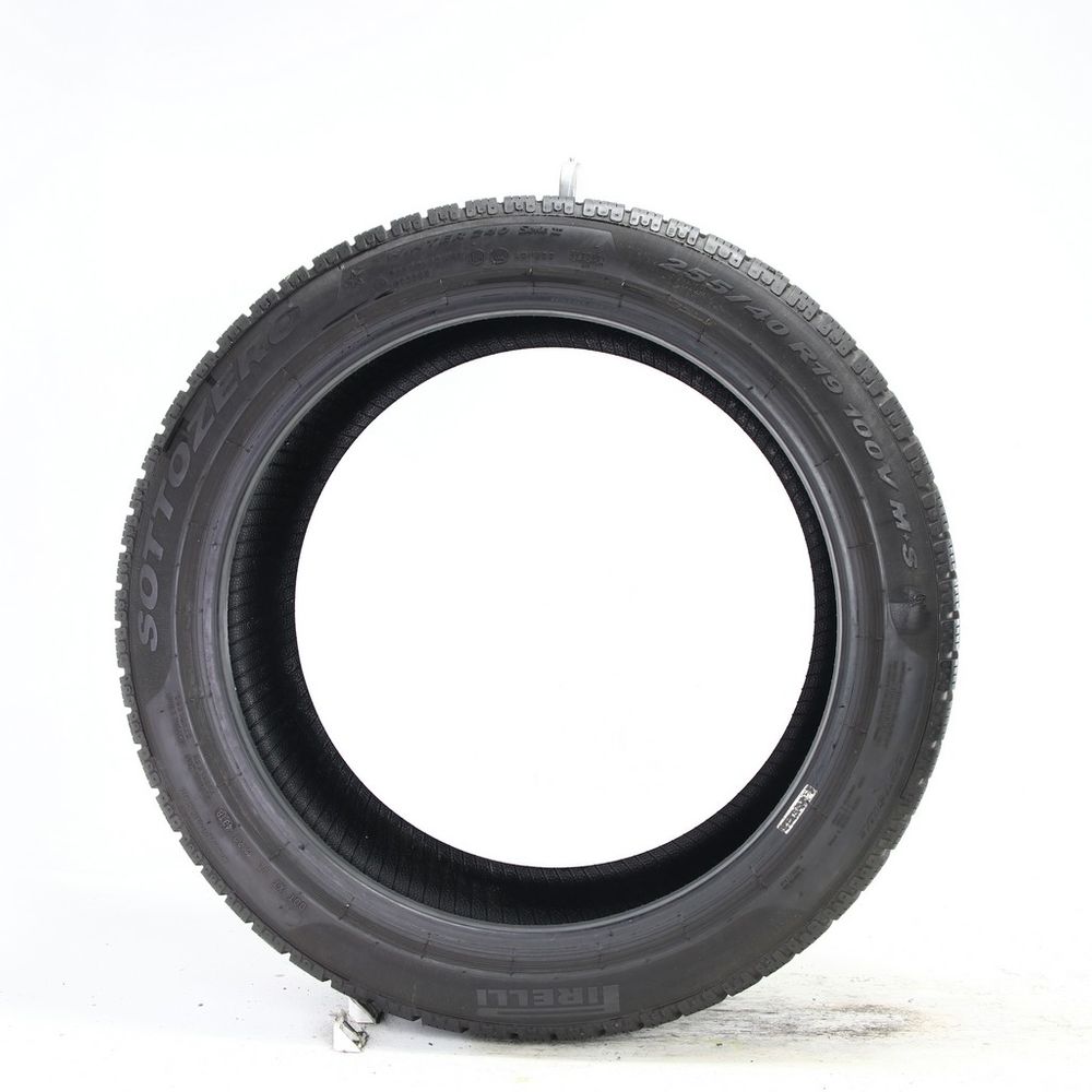 Used 255/40R19 Pirelli Sottozero Winter 240 Serie II 100V - 9/32 - Image 3