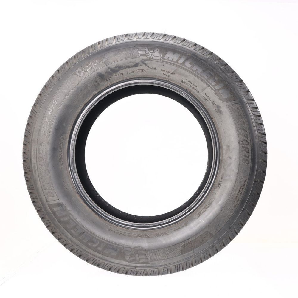 Used 265/70R18 Michelin Defender LTX M/S 116T - 10.5/32 - Image 3
