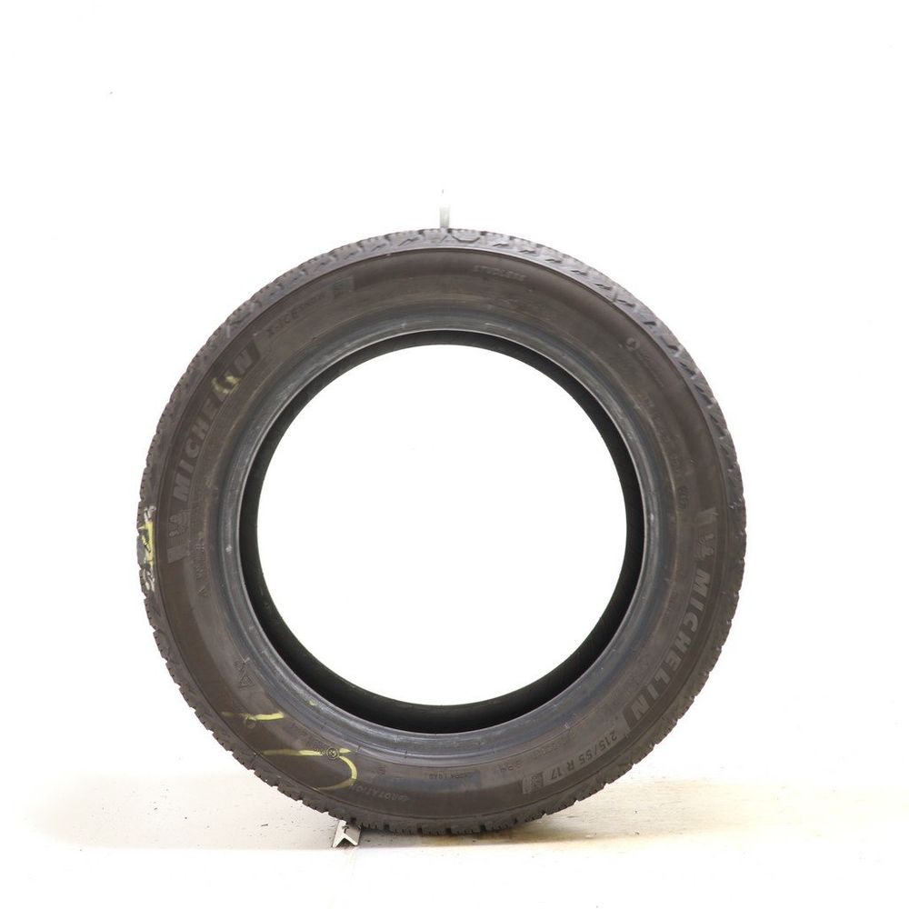 Set of (4) Used 215/55R17 Michelin X-Ice Snow 98H - 7-7.5/32 - Image 3